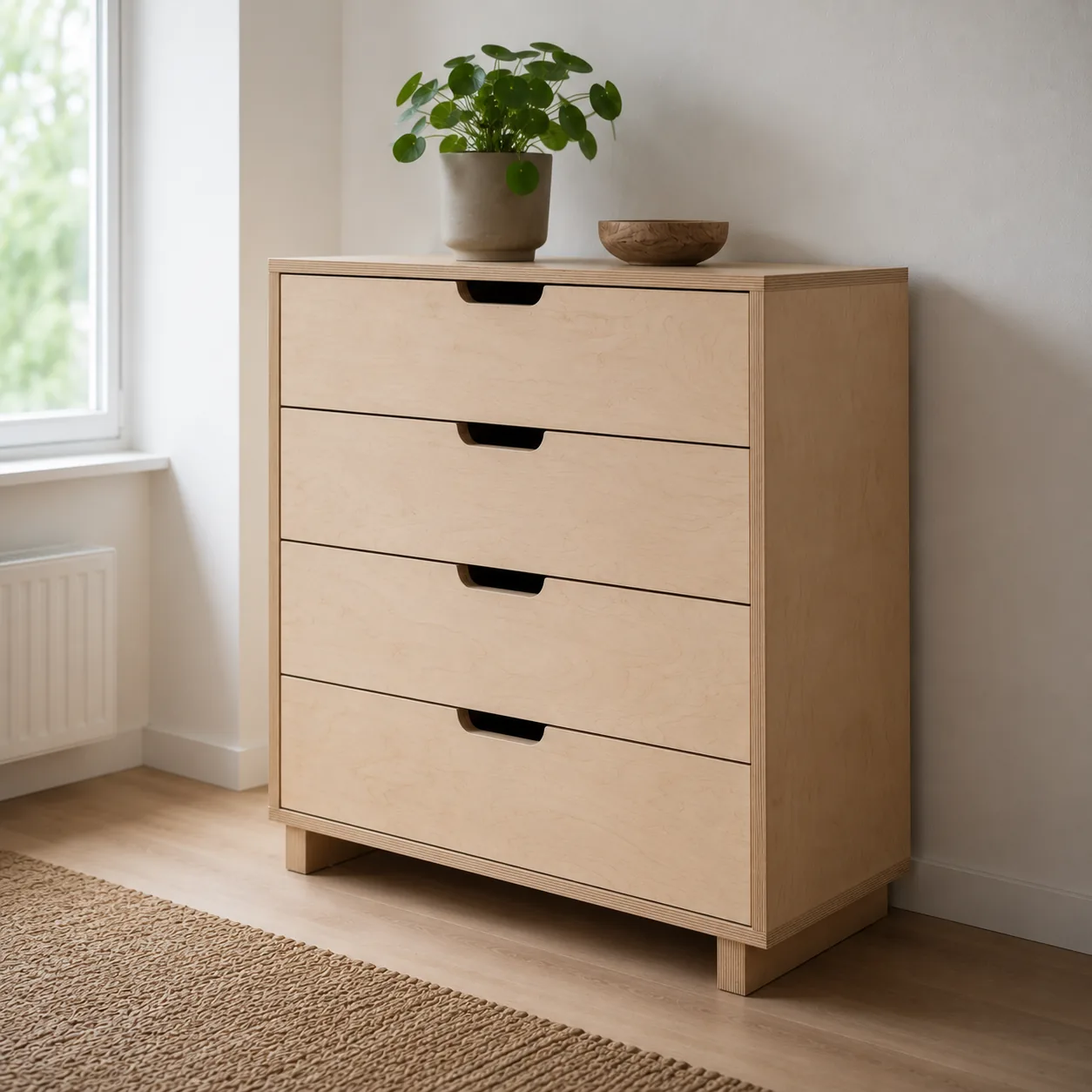 Voorbeeldimpressie: Bureau-ladeblok 42 × 60 cm